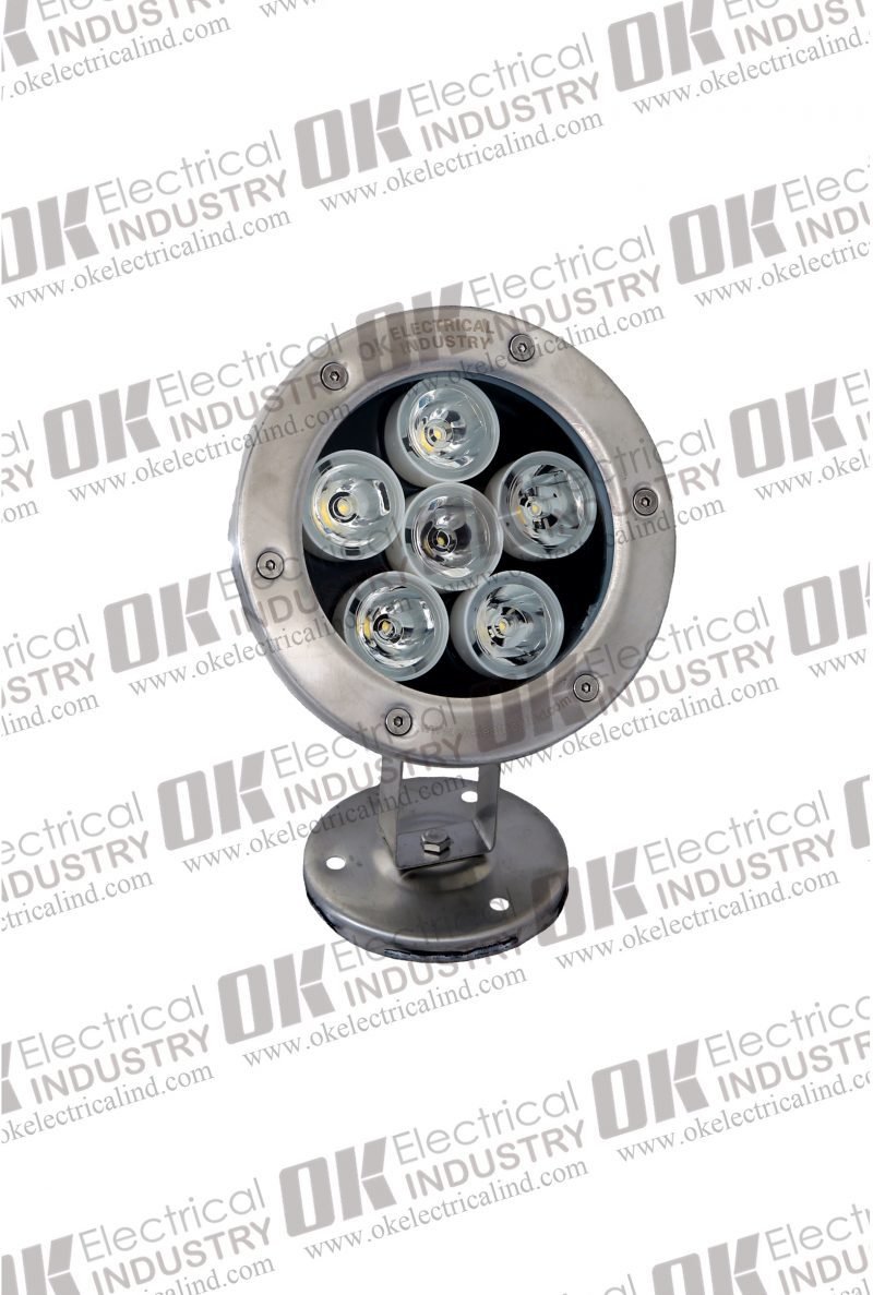 SS Submersible LED light 18 Watt Warm White