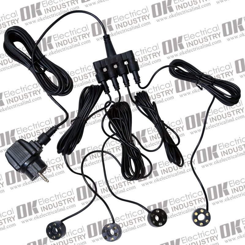 Submersible LED light - 4 Set - Warm White