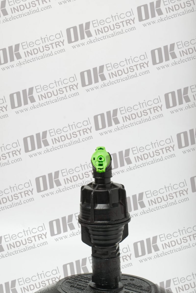 Agricultural sprinkler wobbler with base