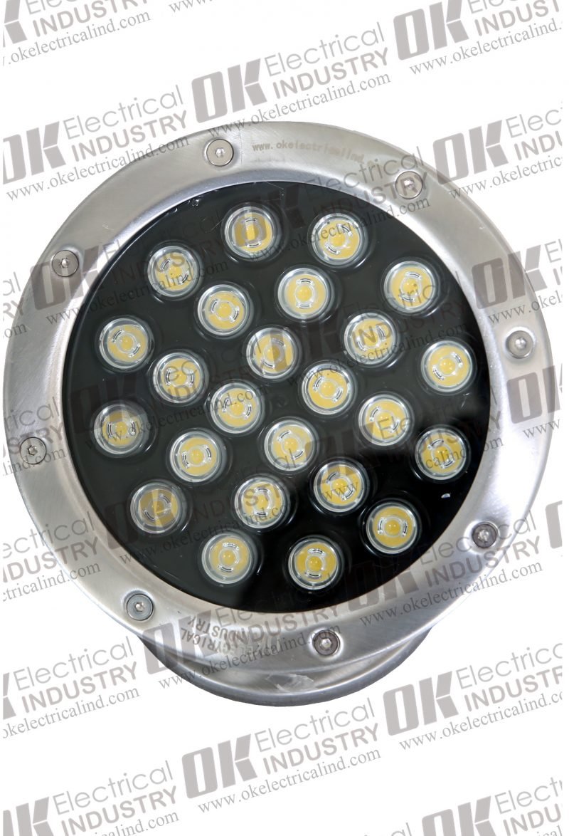 SS Submersible LED light 24 Watt Warm White