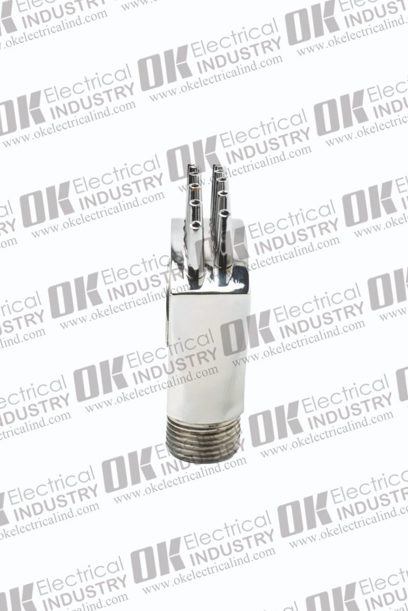 OK 13 Jet Finger Fountain nozzle (Brass CP)