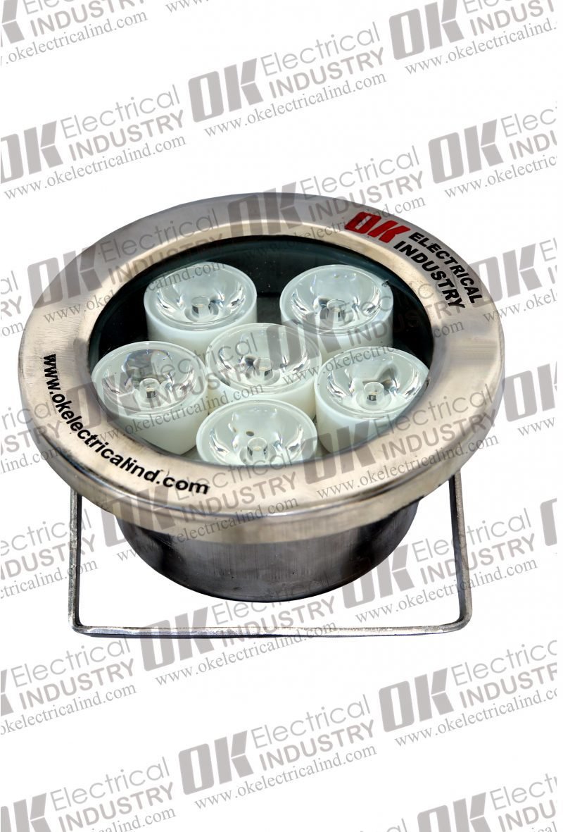 SS Submersible LED light 18 Watt Warm White