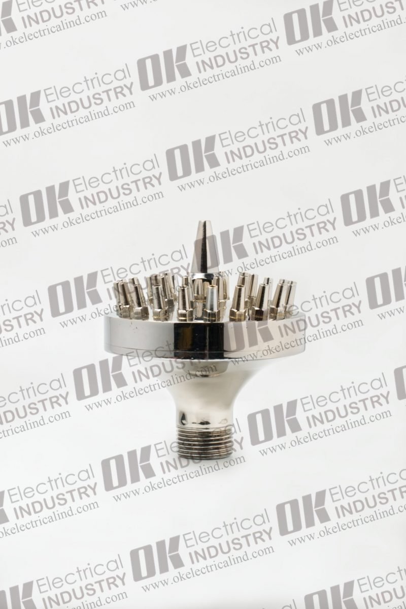 OK Flower Fountain Nozzle (31 Fix NZ) (Brass CP)