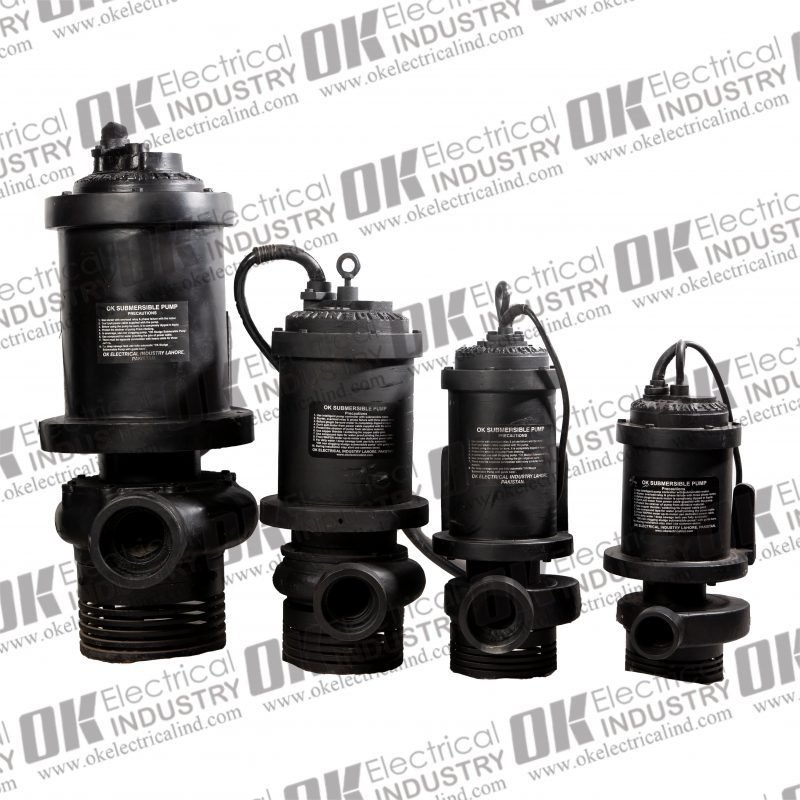 OK Submersible Clean Water Pump (Cast Iron)