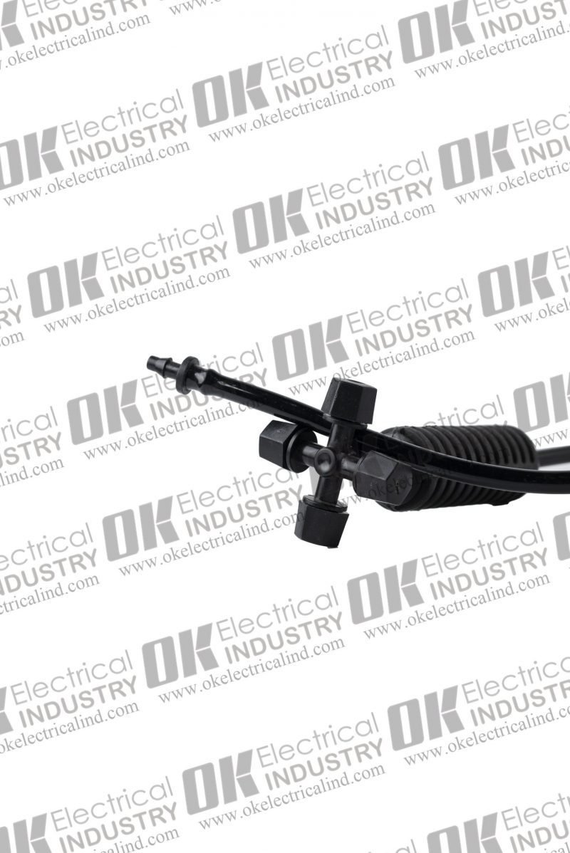 4 way mist nozzle with pipe