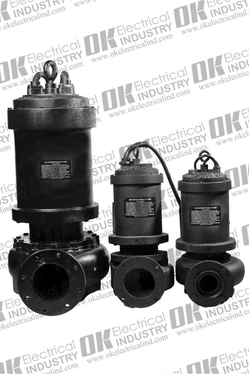 OK Submersible Sewerage/Mud Pump (Cast Iron)